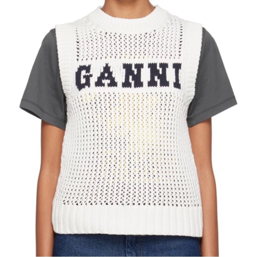 Ganni Knitted Vest (worn once)